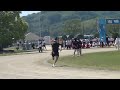 熊本西高　体育祭　部活男子リレー　2013