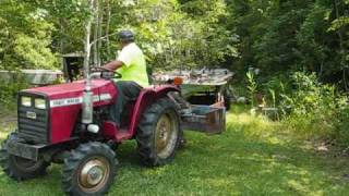 Moving and unloading boat hull from trailer