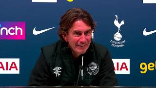 Tottenham 2-0 Brentford | Thomas Frank | Full Post Match Press Conference | Premier League
