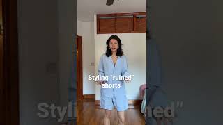 styling “ruined” clothes