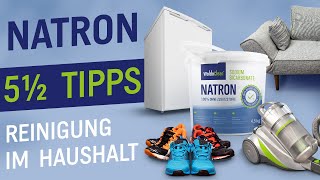 5½ Super Tipps mit Natron - Reinigung im Haushalt