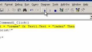 Tutorial 2 - Introduction to Visual Basic 98