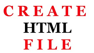 How To Create Html File On MacBook
