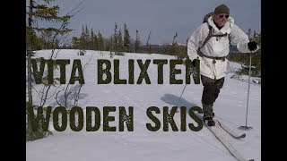 Vita blixten wooden skis - Video 18 - In the wild with Chris