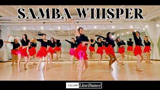 [토요강사동호회] Samba Whisper LineDance | 중급라인댄스 | 쌈바 위스퍼 라인댄스 | 챔프라인댄스 | 010 8833 4921 |