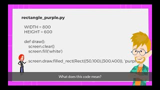 5. How to Fill Rectangle with Color | Chapter 3: Drawing Shapes & Text in Pygame Zero