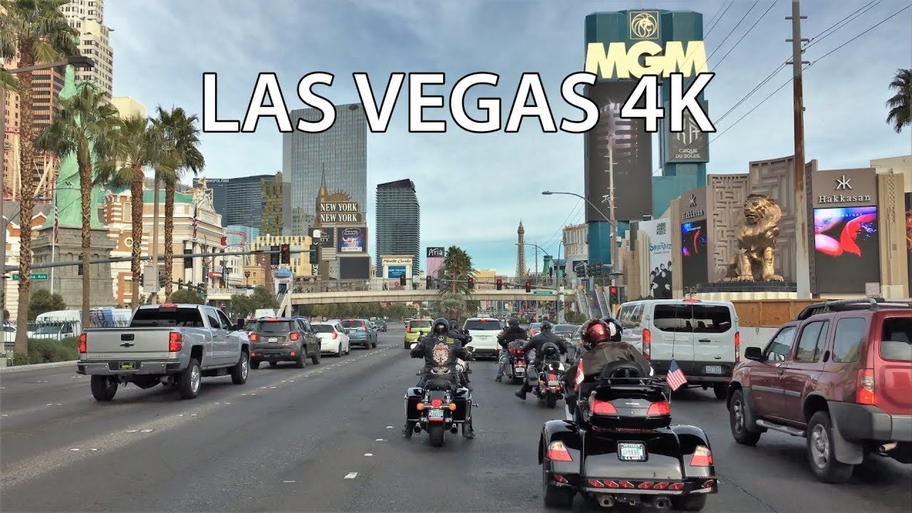 Driving Downtown Las Vegas 4k Usa Youtube