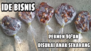 Resep permen gula kacang,permen 90'an yang disukai anak sekarang || ide bisnis kuliner