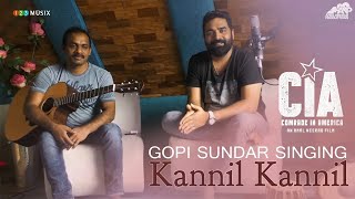 Gopi Sundar Singing Kannil Kannil | Comrade In America (CIA ) | Dulquer Salmaan