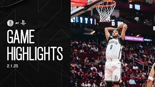 Nets Have Six Players Hit Double-Figure Points In Road Win Over Houston