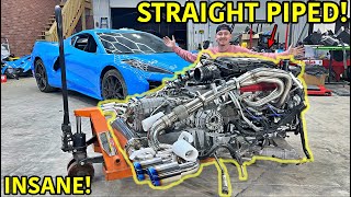 Rebuilding A Wrecked 2023 Corvette C8 Part 10!!!