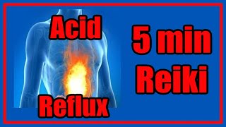 Reiki for Acid Reflux + Digestive System l 5 Minute Session l Healing Hands Series