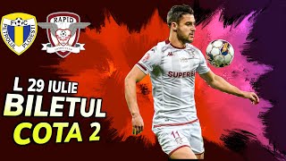 PARIURI luni 29 iulie 2024 / Bilet COTA 2 Petrolul Rapid \\Derby adevarat  :))