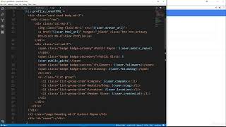 JavaScript API Projects - Github Finder Part 5 - Fetch & Display Repos