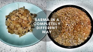 How to make sarma in a completely different way / Како се прави сарма на сосема друг начин