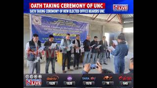 Newly appointed United Naga Council executives take charge for 2022-26 tenure