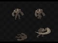 Golem - Top Down Pixel Art Character Animation in Aseprite