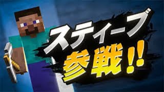 スマブラSP：マイクラスティーブ参戦したので使ってみる【大乱闘スマッシュブラザーズSpecial】 ファンキキ