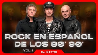 🟠 MIX ROCK EN ESPAÑOL DE LOS 80 Y 90 CLASICOS | DJ RITMO