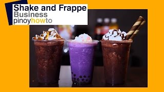 Shake and Frappe Business: How to make shake and frappe| Pinoy How To