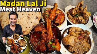 Madan Lal Ji Ka LAL MAAS KE SAATH चूल्हे की रोटी with MUTTON STEW, Chicken Korma \u0026 Chicken Stew