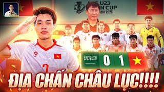CONTINENTAL EARTHQUAKE!!! A MASTERPIECE FROM DINH BAC HELPS VIETNAM U23 DEFEAT SAUDI ARABIA U23