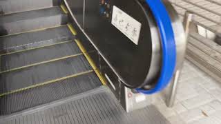 シーサイドライン新杉田駅のエスカレーターその2