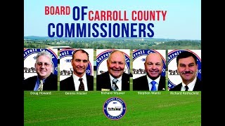 Board of Carroll County Commissioners Open Session Morning of July 20, 2017