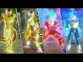 CPU VS CPU | Golden Metal Cooler & Golden Frieza VS SSBK Goku & SSBE Vegeta - DBXV2 MOD