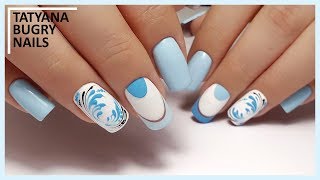 Detailed Correction of Increased Nail / WINTER Manicure / Tatyana Bugry