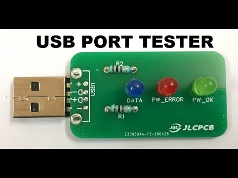 DIY USB PORT TESTER (Hindi) DIY USB PORT TESTER (Hindi)