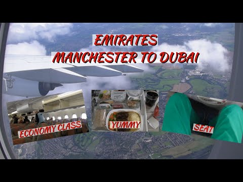 Emirates Economy Class | Manchester ✈ Dubai | Flight Report (HD) Emirates Economy Class | Manchester ✈ Dubai | Flight Report (HD)