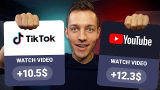 EARN 100$ for EVERY 10 WATCHED YouTube \u0026 TikTok Videos - Make Money Online