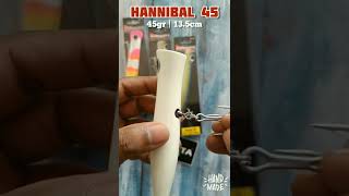 Hannibal 45 #Handmade wooden lure from #brazil | 45gr | 13.5cm