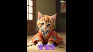 可愛らしい子猫姫　　の本当の顔。　　　#ai #cat #aiairt #動画生成ai