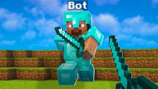 The BEST Minecraft bot pvp server | 1.21