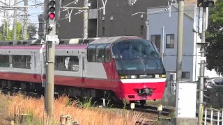 [MH]ジョイント音最高!名鉄1200系1112F特急河和行き 大江駅通過ミュージックホーンフル