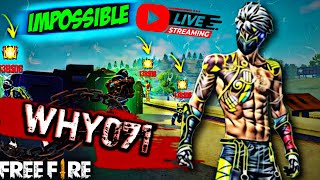 WHY071 IS LIVE || GAMEPLAY MEDHI REACTION MADHI  || TELUGU LIVE || #1V1 #1V2 #1V3 1V4 #2V4