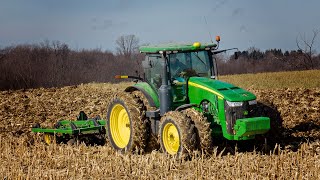 The Long Pull | John Deere 8235R Chisel Plowing Part 1