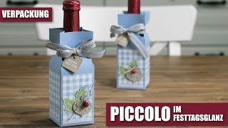 Piccolo im Festtagsglanz | Verpackung | Kleine Freude | Stampin' Up!