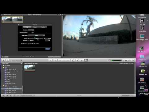 How to do slow motion in iMovie 09 How to do slow motion in iMovie 09
