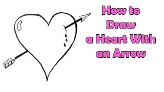 How to Draw a Heart With an Arrow (For Valentine's Day)