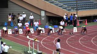 2011年第22回関東学生新人陸上競技選手権大会(9月16日) 男子100m 予選3組