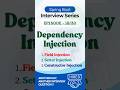 3 Ways to do Dependency Injection in Spring Boot 🔍 | Field vs Setter vs Constructor ! #shorts