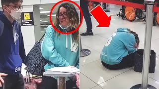 Woman GOES VIRAL For Embarrassing Man At Airport