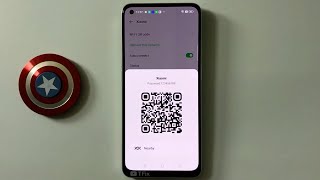 Share wifi password by QR code, connect wifi by QR code on OPPO Reno8 5G Android 12