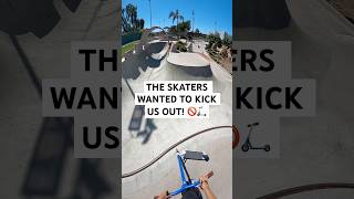 The skaters wanted to kick us out! 🚫🛴 Roman Dellapena #shorts #maddgear #shortvideo #sports #skate