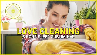 Love Cleaning (subliminal affirmations) [binaural beats sleep music with black screen]