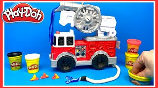 Play Doh Brandweerauto uitpakken | Family Toys Collector