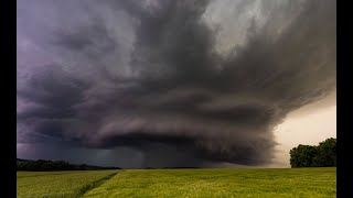 MONSTER - SUPERZELLE im ZEITRAFFER ! Zwischen Paris \u0026 Reims am 19. Juni 2021 - Timelapse / Supercell